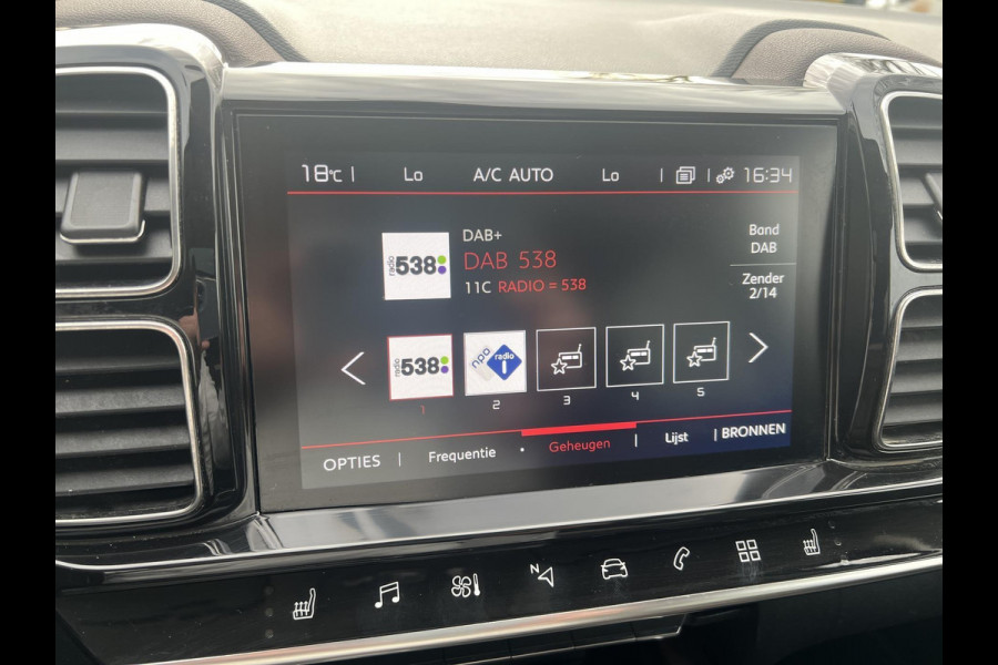 Citroën C5 Aircross 1.6 PureTech Shine | Lederen bekleding | Geheugenstoelen