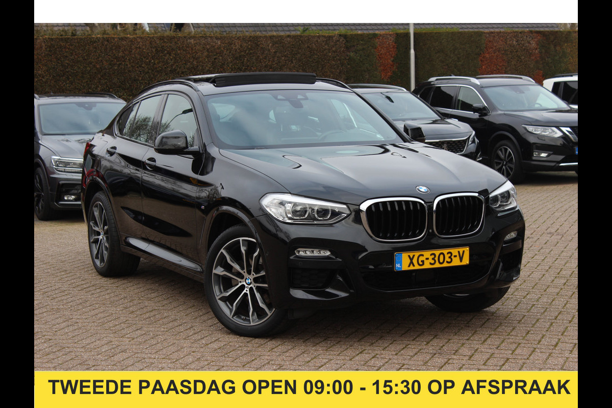 BMW X4 xDrive20i High Exe. M Sport / Panoramadak / 360Camera / Leder / 20'' / Harman Kardon / Navigatie / Dodehoek / DAB / Stoelverwarming / ACC