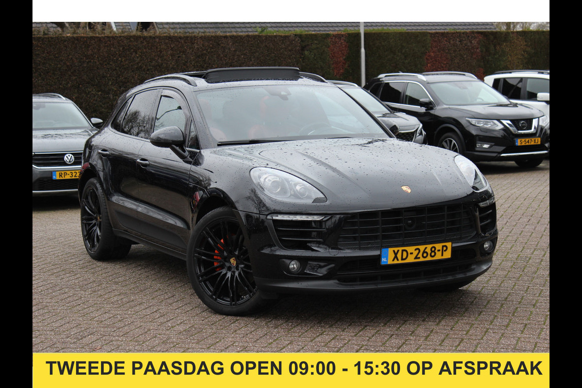 Porsche Macan 2.0 / Trekhaak / Panoramadak / Camera / Leder / Bose / 21'' / Luchtvering / Keyless / Navigatie / DAB / Stoelverwarming / ACC