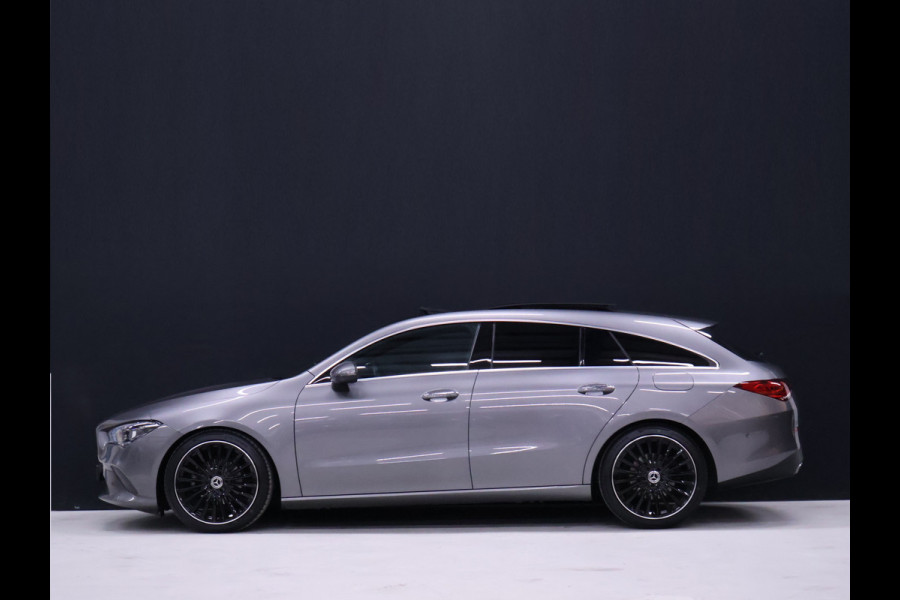 Mercedes-Benz CLA-Klasse Shooting Brake 180 Business Solution Luxury [SCHUIFKANTELDAK, STOELVERWARMING, ACHTERUITRIJCAMERA, PARKEERSENSOREN V+A, CRUISE CONTROL, ELEKTRISCH VERSTELBARE STOELEN]