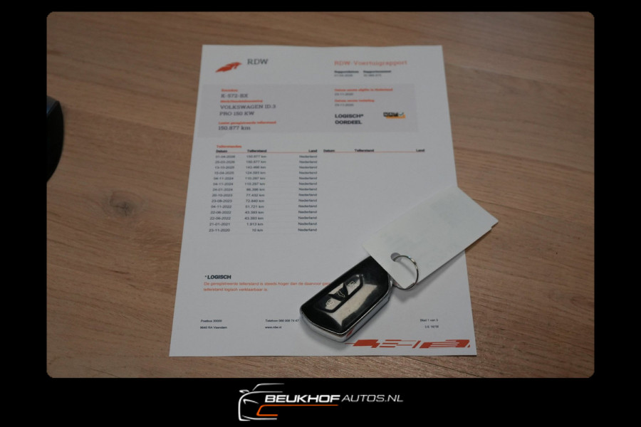 Volkswagen ID.3 First Plus 58 kWh Carplay Navi Cam Soh 90.8%