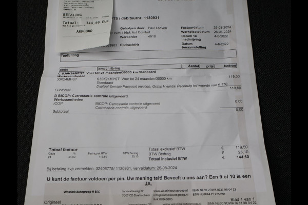 Hyundai Kona EV COMFORT *1.298 KM!* ORIG. NL | RIJKLAAR - BEURT & APK 03-2026 UITGEVOERD