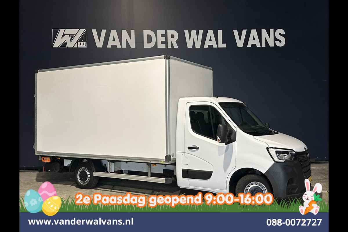 Renault Master 2.3 dCi 145pk Bakwagen Laadklep Euro6 Airco | LED | 990kg laadvermogen Bijrijdersbank