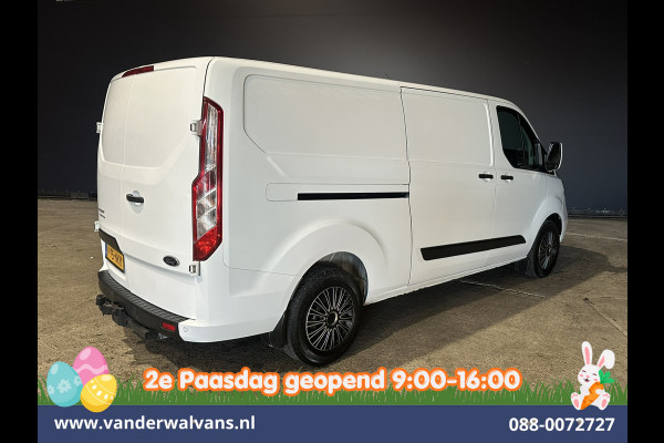 Ford Transit Custom 2.0 TDCI 131pk L2H1 Euro6 Airco | LED | Apple Carplay | Cruisecontrol | 2800kg Trekhaak Parkeersensoren, Stoelverwarming, Verwarmde voorruit, Bijrijdersbank