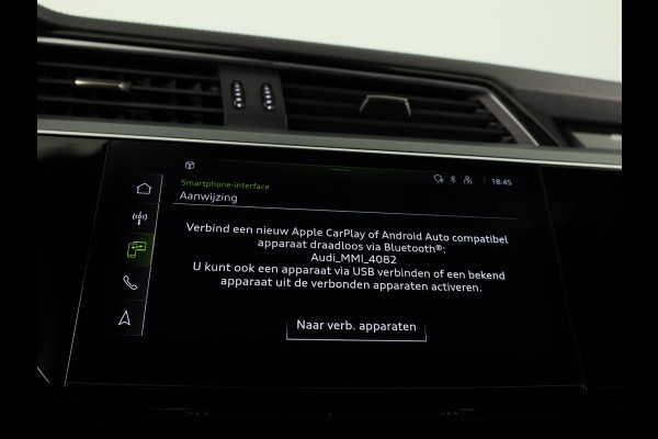 Audi Q8 e-tron 50 quattro Edition 95 kWh 340pk | SOH 96% | Lederen bekleding | | 20 inch lichtmetalen velgen | Elektrisch verstelbare voorstoelen met geheugen | Parkeercamera |