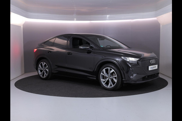 Audi Q4 Sportback e-tron 40 Launch edition Advanced 77 kWh 204pk | SoH 92% | 20'LM-velgen  interieur-voorverwarming | Matrix LED