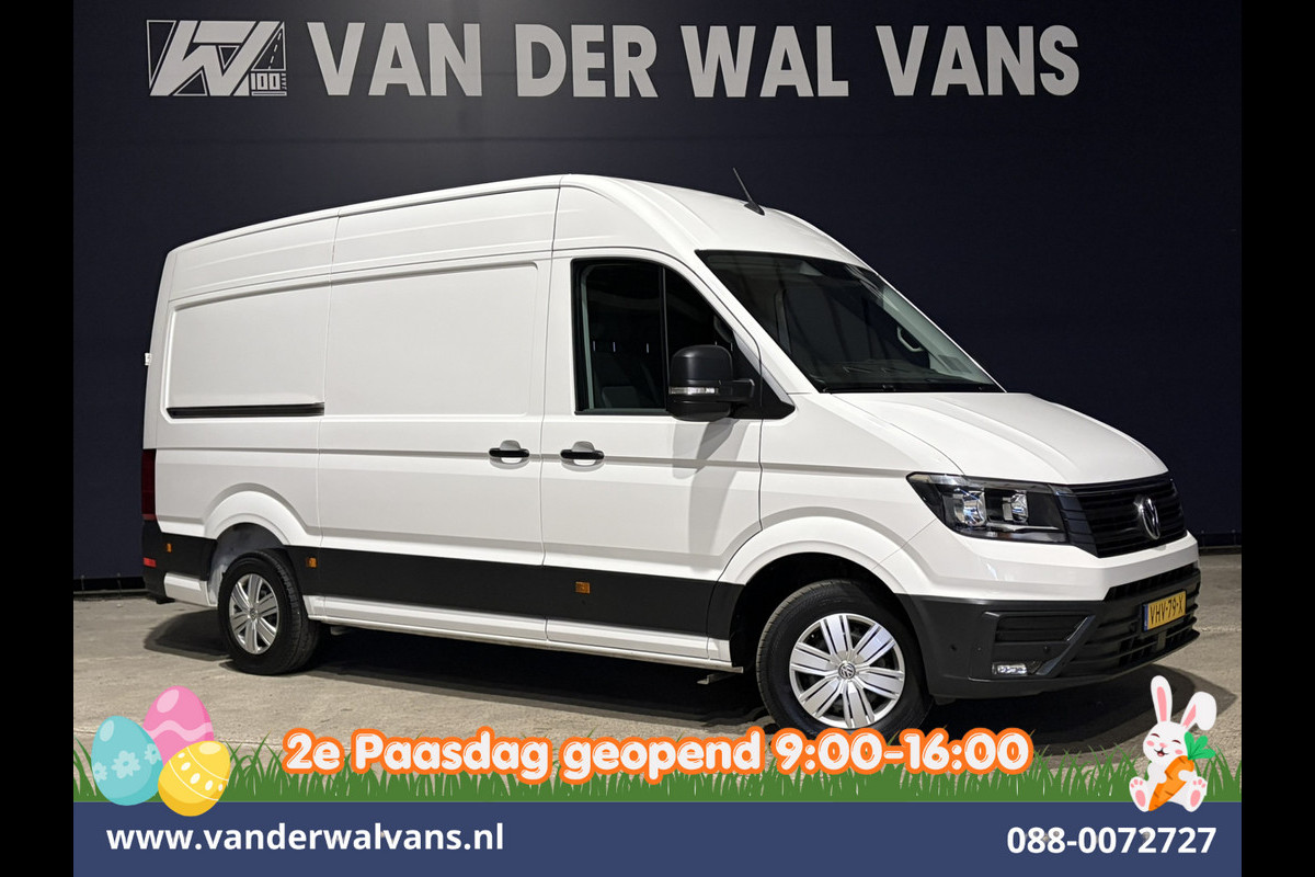 Volkswagen Crafter 2.0 TDI L3H3 L2H2 Euro6 Airco | Navigatie | Camera | Trekhaak | Apple Carplay | Cruisecontrol Chauffeursstoel, Android Auto, Parkeersensoren, Bijrijdersbank