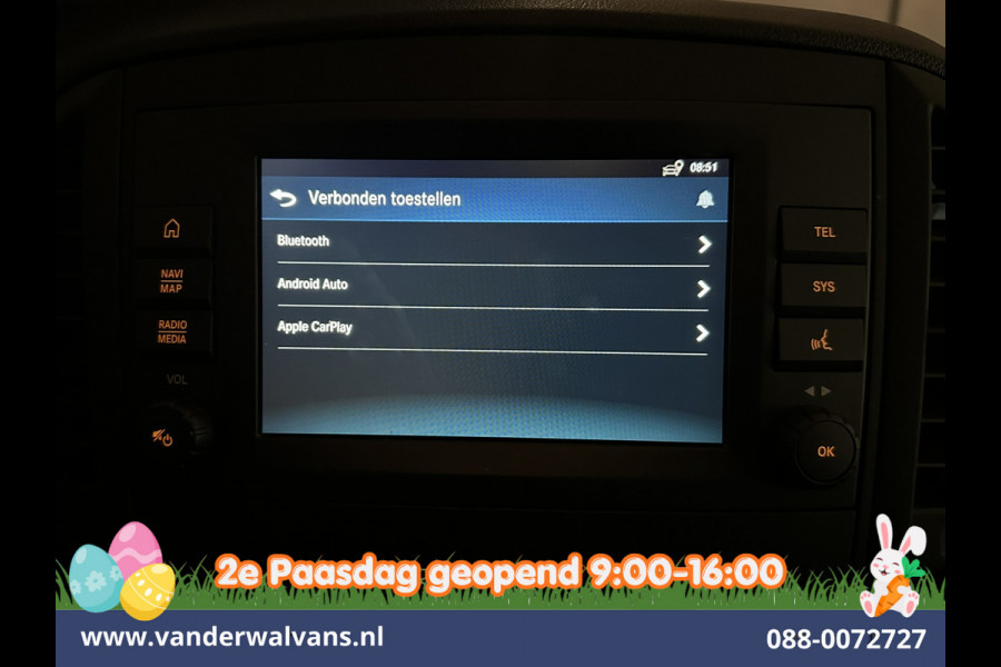 Mercedes-Benz Vito 114 CDI 9G-Tronic Automaat L3H1 Euro6 Airco | Camera | Apple Carplay | Android Auto Cruisecontrol, 2500kg Trekhaak, Parkeersensoren, Bijrijdersbank
