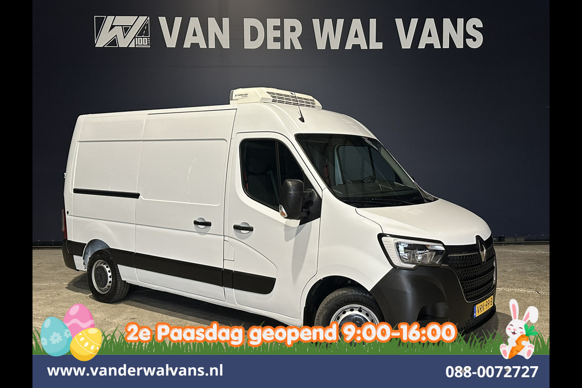 Renault Master 2.3 dCi 136pk L2H2 Koelwagen Thermoking V-300 MAX Vriezen -20°C tot verwarmen + 20°C Dag + Nacht Euro6 Airco | Navigatie, Camera, 2500kg Trekhaak, LED, Cruisecontrol, Parkeersensoren, Bijrijdersbank