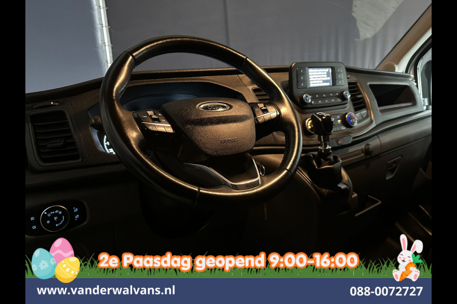Ford Transit 2.0 TDCI 131pk L4H3 Jumbo Euro6 Airco | Camera | Cruisecontrol | Stoelverwarming Verwarmde voorruit, Parkeersensoren, Bijrijdersbank, 2750kg trekvermogen