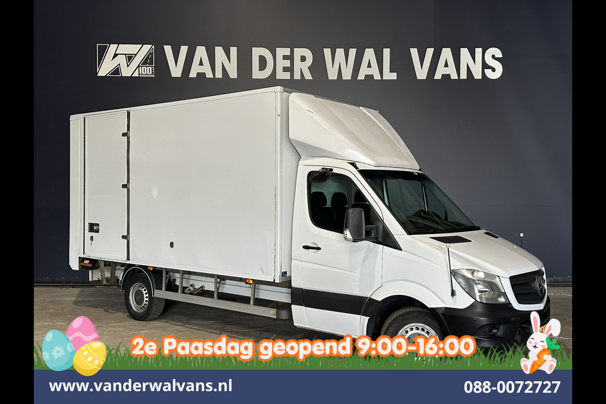 Mercedes-Benz Sprinter 314 CDI 143pk Bakwagen 1100kg laadvermogen Laadklep Zijdeur Euro6 Airco | Bijrijdersbank