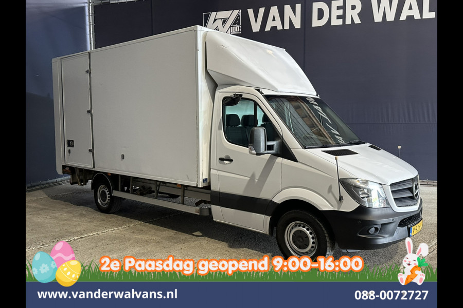 Mercedes-Benz Sprinter 314 CDI 143pk Bakwagen 1100kg laadvermogen Laadklep Zijdeur Euro6 Airco | Bijrijdersbank