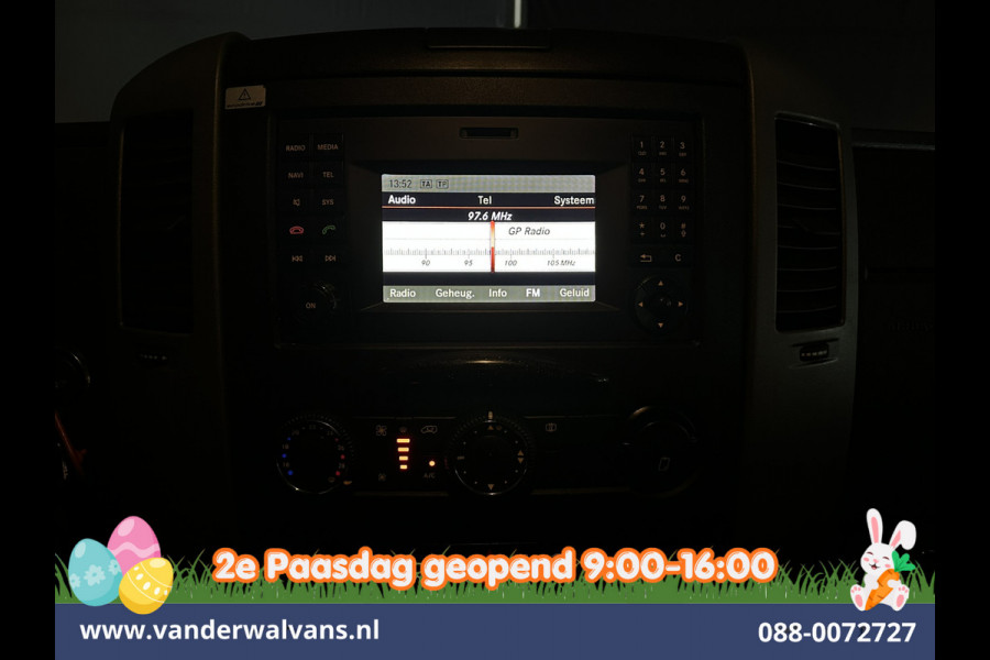 Mercedes-Benz Sprinter 314 CDI 143pk Bakwagen 1100kg laadvermogen Laadklep Zijdeur Euro6 Airco | Bijrijdersbank