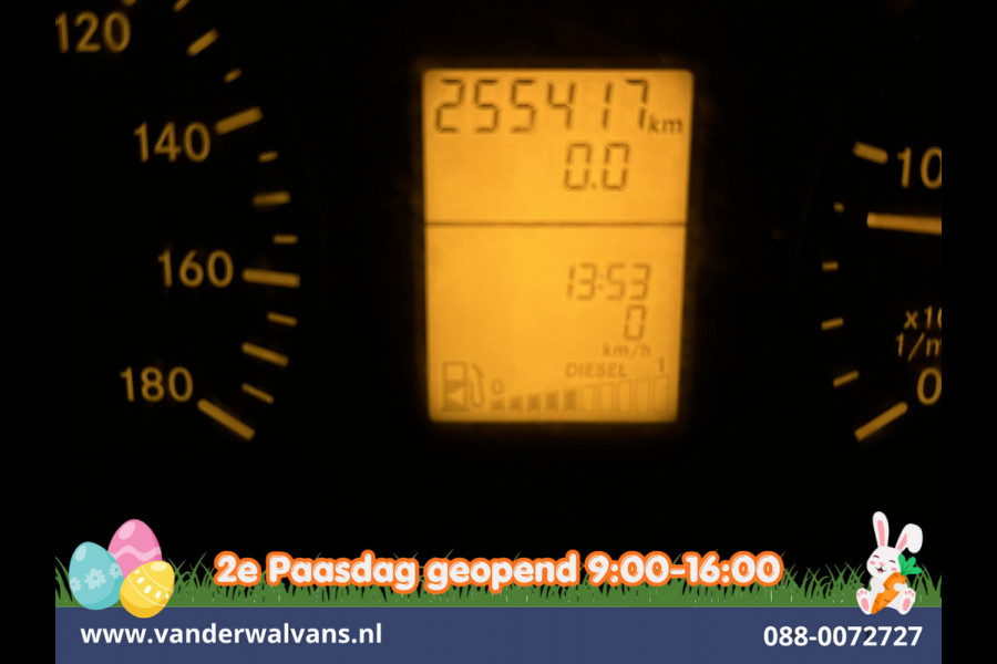 Mercedes-Benz Sprinter 314 CDI 143pk Bakwagen 1100kg laadvermogen Laadklep Zijdeur Euro6 Airco | Bijrijdersbank