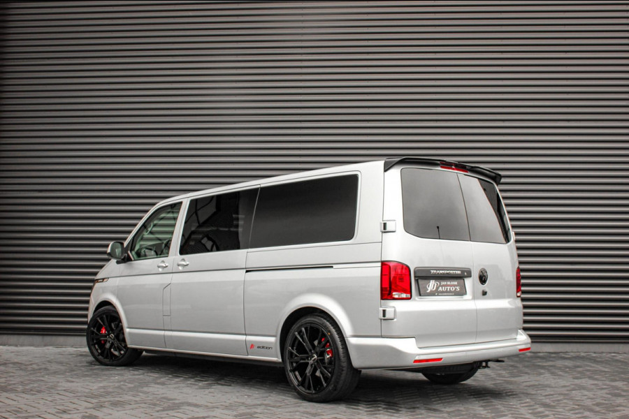 Volkswagen Transporter 2.0 TDI L2H1 150PK NEW LAGE BIJTELLING BULLI / LEDEREN BEKLEDING / DUBBEL CABINE / NAVIGATIE / ACTIVE