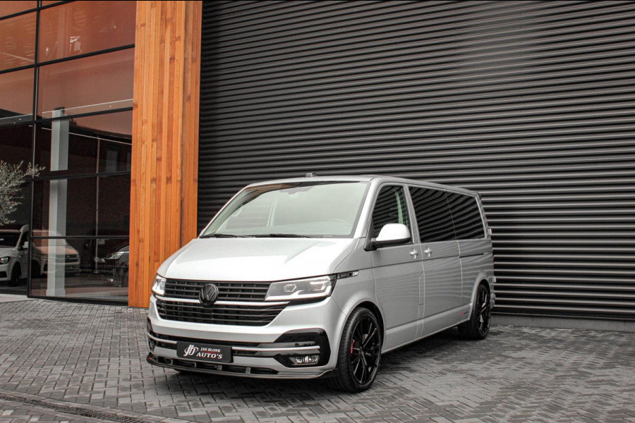 Volkswagen Transporter 2.0 TDI L2H1 150PK NEW LAGE BIJTELLING BULLI / LEDEREN BEKLEDING / DUBBEL CABINE / NAVIGATIE / ACTIVE