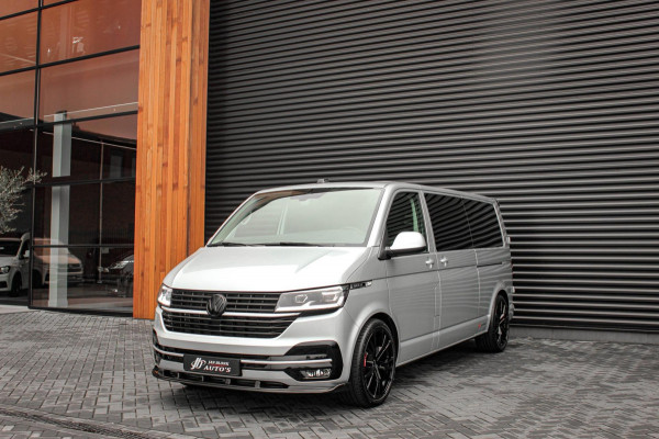 Volkswagen Transporter 2.0 TDI L2H1 150PK NEW LAGE BIJTELLING BULLI / LEDEREN BEKLEDING / DUBBEL CABINE / NAVIGATIE / ACTIVE