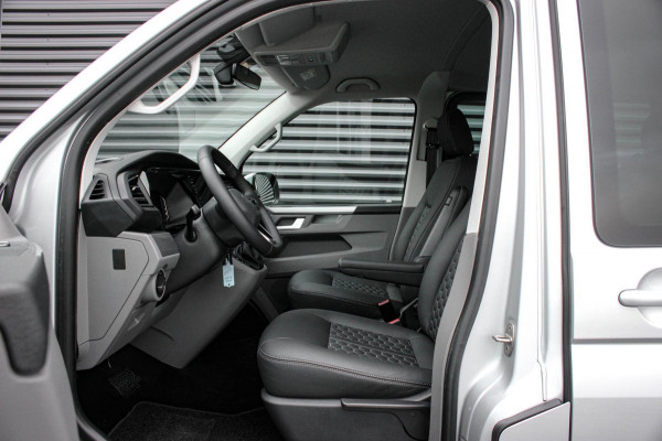 Volkswagen Transporter 2.0 TDI L2H1 150PK NEW LAGE BIJTELLING BULLI / LEDEREN BEKLEDING / DUBBEL CABINE / NAVIGATIE / ACTIVE
