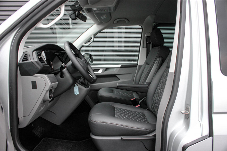 Volkswagen Transporter 2.0 TDI L2H1 150PK NEW LAGE BIJTELLING BULLI / LEDEREN BEKLEDING / DUBBEL CABINE / NAVIGATIE / ACTIVE