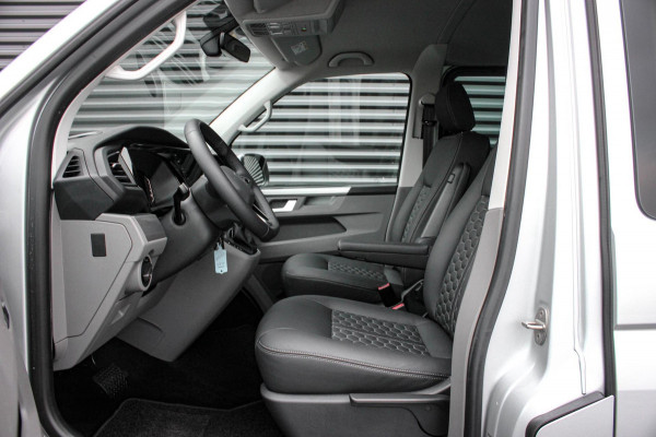 Volkswagen Transporter 2.0 TDI L2H1 150PK NEW LAGE BIJTELLING BULLI / LEDEREN BEKLEDING / DUBBEL CABINE / NAVIGATIE / ACTIVE