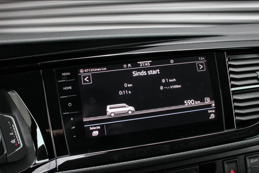 Volkswagen Transporter 2.0 TDI L2H1 150PK NEW LAGE BIJTELLING BULLI / LEDEREN BEKLEDING / DUBBEL CABINE / NAVIGATIE / ACTIVE