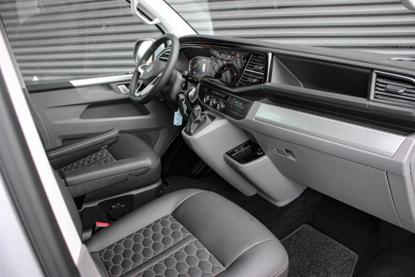 Volkswagen Transporter 2.0 TDI L2H1 150PK NEW LAGE BIJTELLING BULLI / LEDEREN BEKLEDING / DUBBEL CABINE / NAVIGATIE / ACTIVE