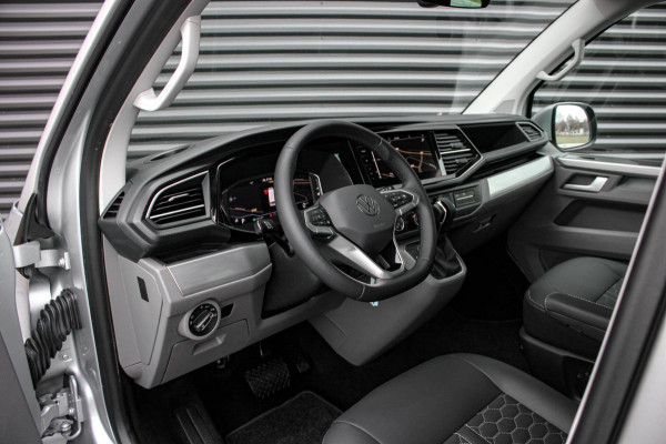 Volkswagen Transporter 2.0 TDI L2H1 150PK NEW LAGE BIJTELLING BULLI / LEDEREN BEKLEDING / DUBBEL CABINE / NAVIGATIE / ACTIVE