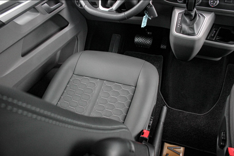 Volkswagen Transporter 2.0 TDI L2H1 150PK NEW LAGE BIJTELLING BULLI / LEDEREN BEKLEDING / DUBBEL CABINE / NAVIGATIE / ACTIVE