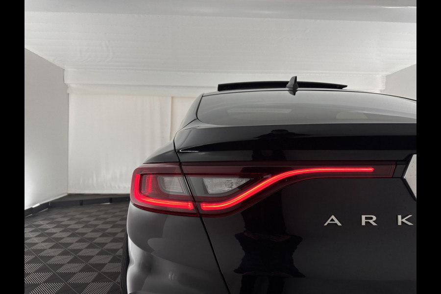 Renault Arkana 1.6 E-Tech Hybrid 145 Renault-Sport Line (INCL-BTW) Aut. *PANO | LEATHER | FULL-LED | BLINDSPOT | CAMERA | HEATED-SPORTSEATS | KEYLESS | AMBIENTLIGHT | DIGI-COCKPIT | PRIVACY-GLASS | NAVI-FULLMAP | ECC | ADAPTIVE-CRUISE | PDC | 18"*