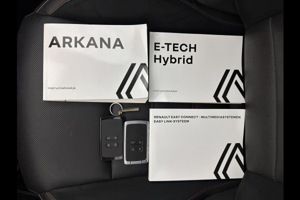 Renault Arkana 1.6 E-Tech Hybrid 145 Renault-Sport Line (INCL-BTW) Aut. *PANO | LEATHER | FULL-LED | BLINDSPOT | CAMERA | HEATED-SPORTSEATS | KEYLESS | AMBIENTLIGHT | DIGI-COCKPIT | PRIVACY-GLASS | NAVI-FULLMAP | ECC | ADAPTIVE-CRUISE | PDC | 18"*