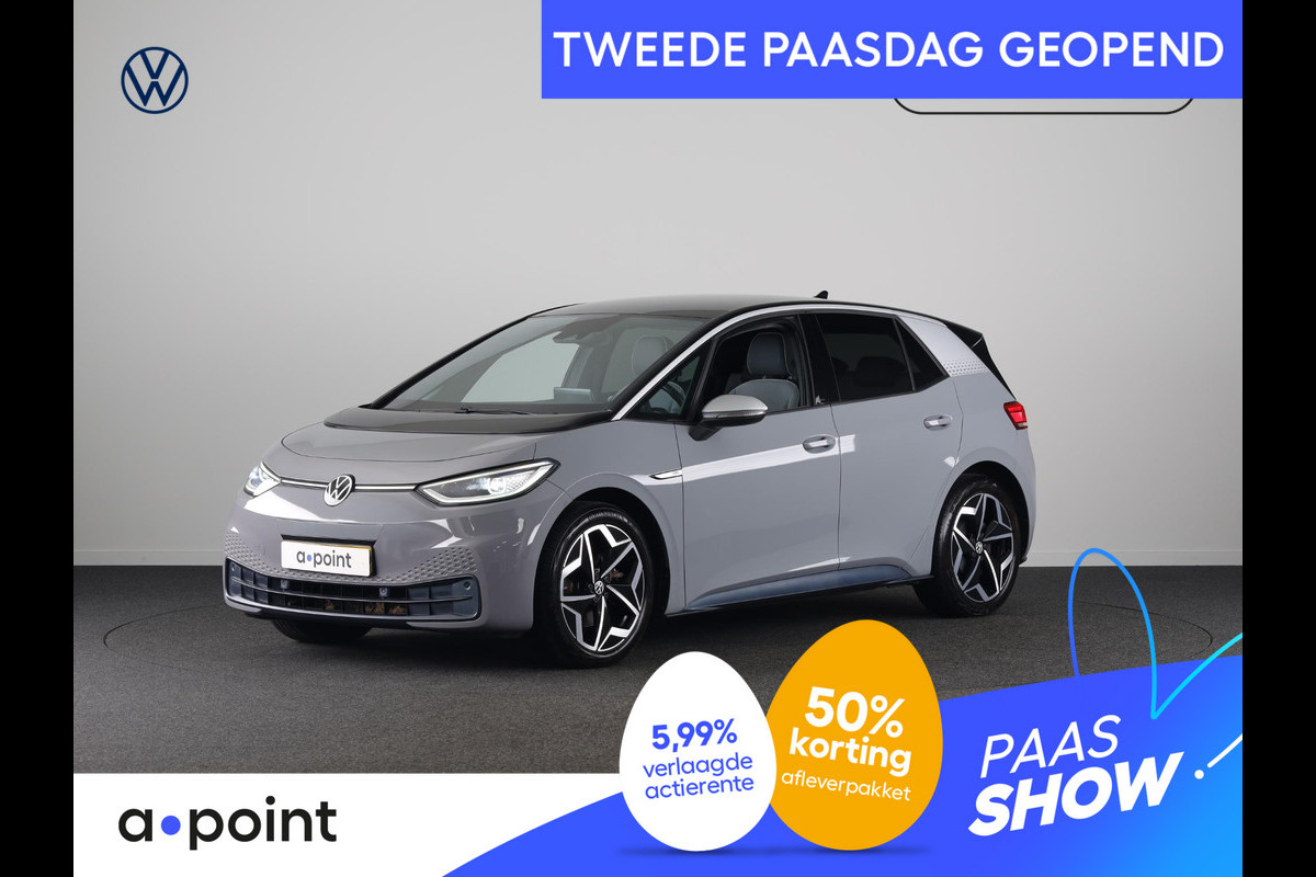 Volkswagen ID.3 First Plus 58 kWh 204 pk | SOH 92% | Navigatie | Parkeersensoren | Achteruitrijcamera | Matrix LED koplampen | Stoelverwarming | Apple Carplay/Android Auto |