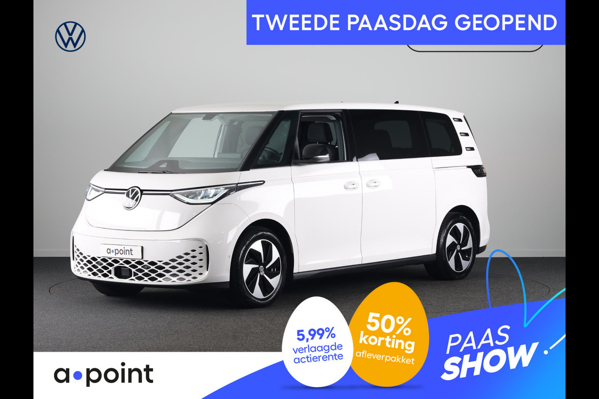 Volkswagen ID. Buzz Pro 86 kWh LWB 7p. 285PK | SOH 98% | Camera | Navigatie | 7 persoons | Extra getint glas
