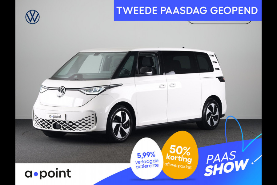 Volkswagen ID. Buzz Pro 86 kWh LWB 7p. 285PK | SOH 98% | Camera | Navigatie | 7 persoons | Extra getint glas