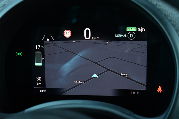 Fiat 500C La Prima 42 kWh Celestial Blue incl-Winterset ACC Stoelverw Camera Carplay