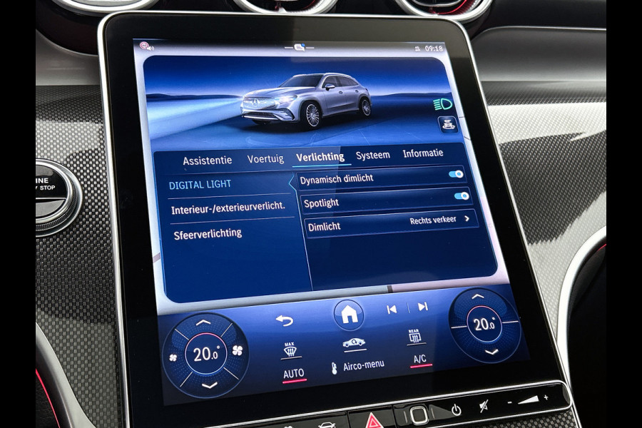 Mercedes-Benz GLC 300e 4MATIC AMG Line Achteruitrijcamera | Panaromadak | Navigatie | Memorypakket | alarm klasse 3 Inclusief 24 maanden Mercedes-Benz Certified garantie voor Europa.