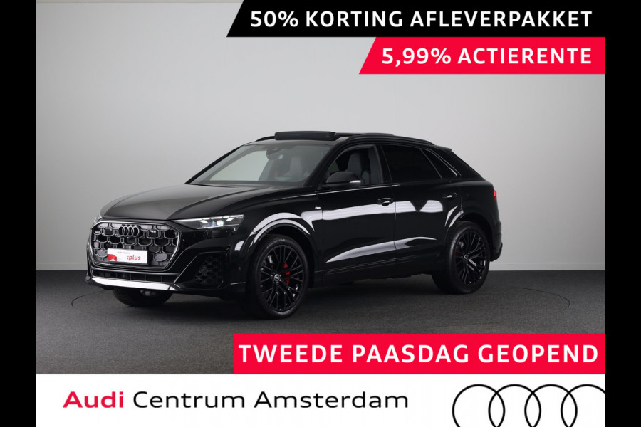 Audi Q8 55 TFSI e quattro Pro Line S 394pk | Panoramadak | B&O Soundsystem | Head Up Display | Memory | Assistentie pakket Plus
