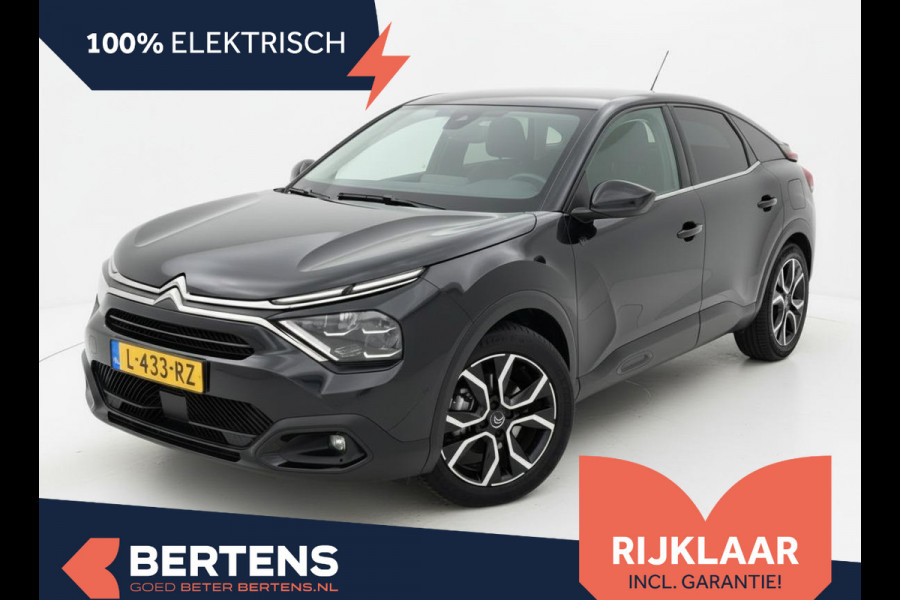Citroën Ë-C4 Shine 50 kWh | Zeer compleet! | Rijklaar geleverd incl 12 maanden BOVAG garantie! |