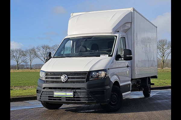 Volkswagen Crafter 35 2.0 TDI Bakwagen Laadklep Airco Zijdeur Spoiler Lat-om-Lat Betimmerd CruiseControl Carplay 140Pk Euro6!