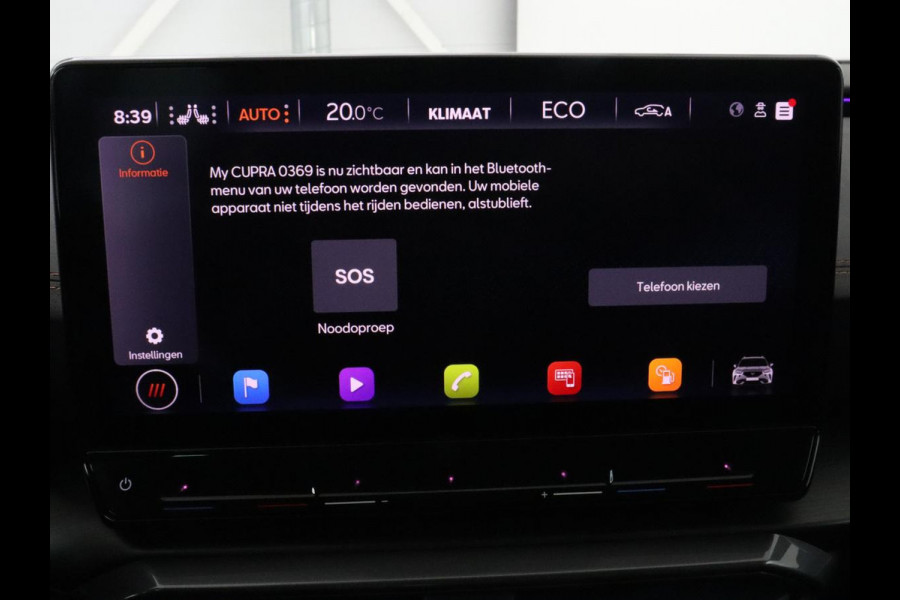 CUPRA Formentor 1.4 eHybrid | SOH 95% | Stoelverwarming | Carplay | Adaptive cruise | Sfeerverlichting | Navigatie | Keyless | Stuurverwarming | Full LED | PHEV | Plug In