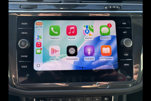 Volkswagen Tiguan 1.5 TSI ACT R-line Automaat Panorama Stoelverwarming 360 Camera+Pdc Clima Carplay Dab+ Digital Dash