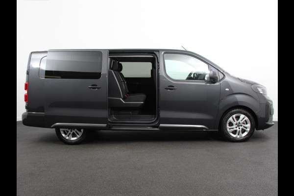 Opel Vivaro 2.0 Diesel 180 S&S L3 Automaat Dubbele Cabine | 2 schuifdeuren | Android Auto/Apple CarPlay | Navigatie | Keyless Entry&Start | Climate Control | Camera | Cruise Control | Houten afwerking laadruimte | Trekhaak | Lichtmetalen velgen