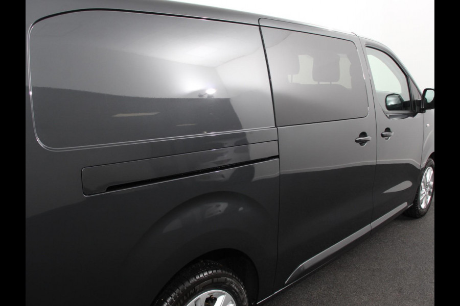 Opel Vivaro 2.0 Diesel 180 S&S L3 Automaat Dubbele Cabine | 2 schuifdeuren | Android Auto/Apple CarPlay | Navigatie | Keyless Entry&Start | Climate Control | Camera | Cruise Control | Houten afwerking laadruimte | Trekhaak | Lichtmetalen velgen
