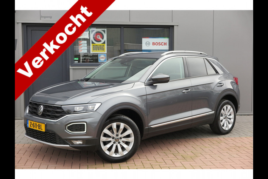 Volkswagen T-Roc 1.5 TSI 150pk Sport, Led , Adaptive cruise, Keyless , Virtual cockpit, Lane assist, Side assist, Stoelverwarming, PDC , Achteruitrijcamera, Buitenspiegels inklapbaar, Carplay , DAB+ etc.