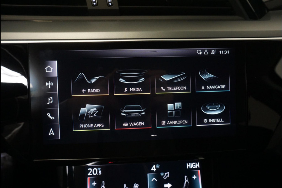 Audi e-tron 55 Quattro Advanced Tour Pack | LED Matrix | 20" Lichtmetalen Velgen | PDC VA | Camera | Leder | DAB+ | Digitale cockpit