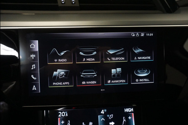 Audi e-tron 55 Quattro Advanced Tour Pack | LED Matrix | 20" Lichtmetalen Velgen | PDC VA | Camera | Leder | DAB+ | Digitale cockpit