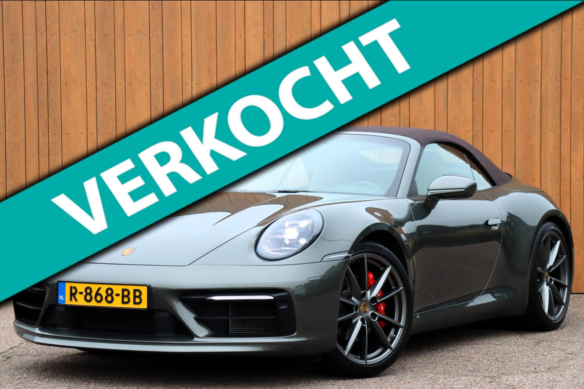 Porsche 911 Cabrio 3.0 Carrera org.NL Sport Chrono Surroundview