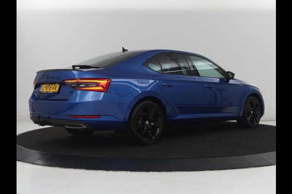 Škoda Superb 1.4 TSI iV Sportline | SOH 96% | 360 Camera | Adaptive cruise | Trekhaak | Achterbankverwarming | Canton Sound | Matrix LED | Alcantara | Stoelverwarming | Carplay | Navigatie | PHEV | Plug In
