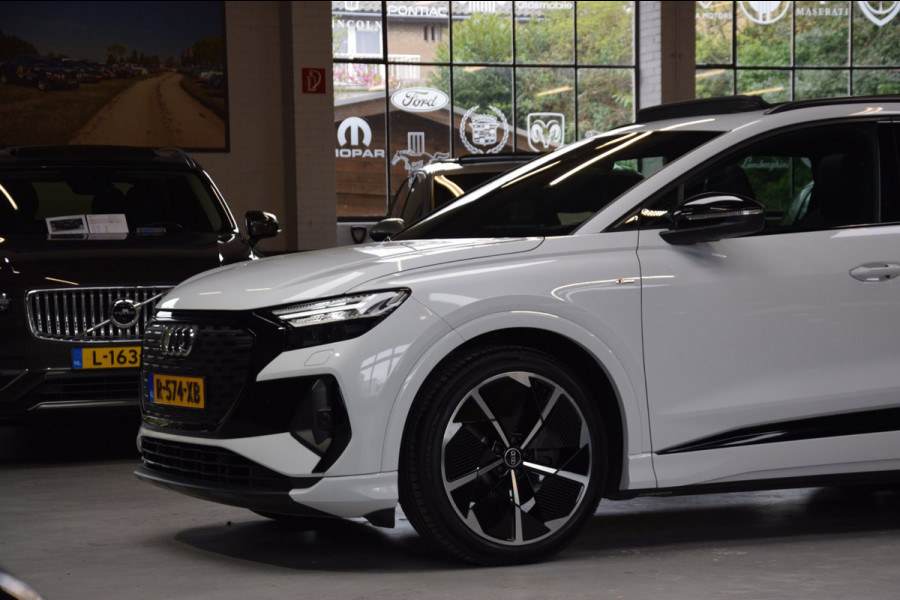 Audi Q4 e-tron 40 S edition 77 kWh Panoramadak|Navi|Head-UP|Sonos|21 Inch|RS-Seats|ACC|16500km!!!