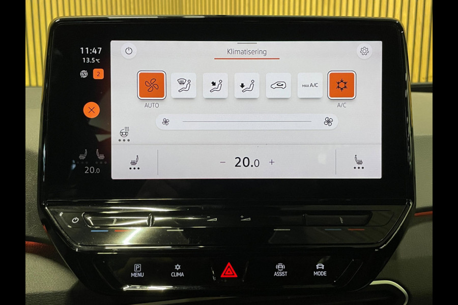 Volkswagen ID.3 Pro 58 kWh|XX%SOH|STOEL-, STUURVERW|ANDROID/APPLE CARPLAY|ACC|CRUISE,CLIMATE CONTROL|NL-AUTO|NAP|INCL.BTW|1e EIG.|