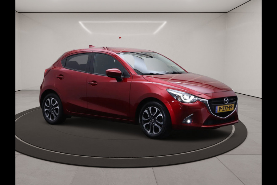 Mazda 2 1.5 Skyactiv-G GT-M Automaat, Head-Up, Stoelverwarming, Keyless, Cruise Control